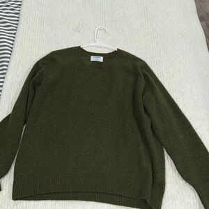 Old Navy Forest Green Crew Neck Sweater